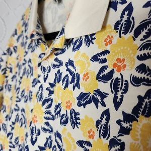 Ben Sherman Tropical Polo Size LARGE‎